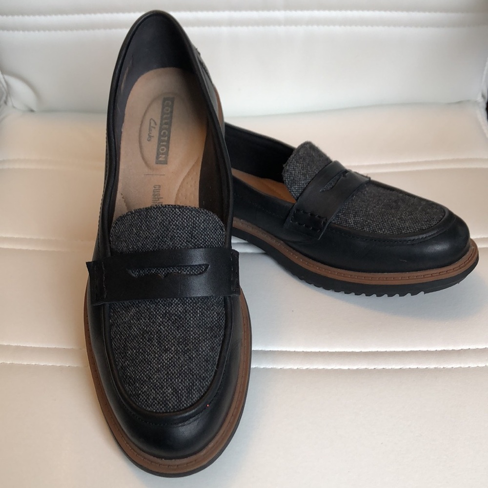 Clarks Raisie Eletta Penny Loafer Shoes